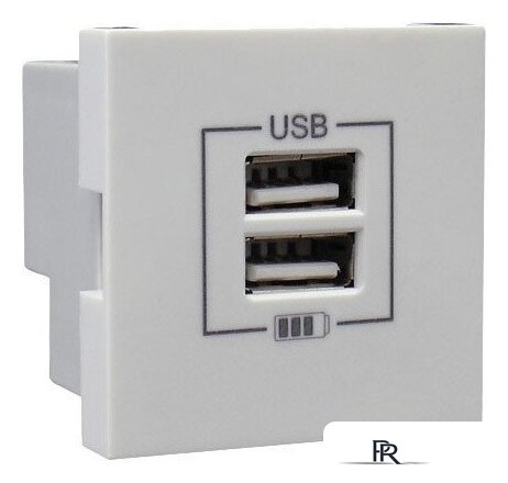 Розетка USB Efapel 45439 SBR - Изображение №1 — Интернет-магазин ПроЗаказ