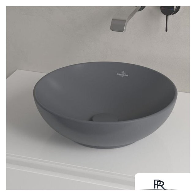 Умывальник Villeroy & Boch Loop&Friends Graphite 4A4501I4 - Изображение №3 — Интернет-магазин ПроЗаказ