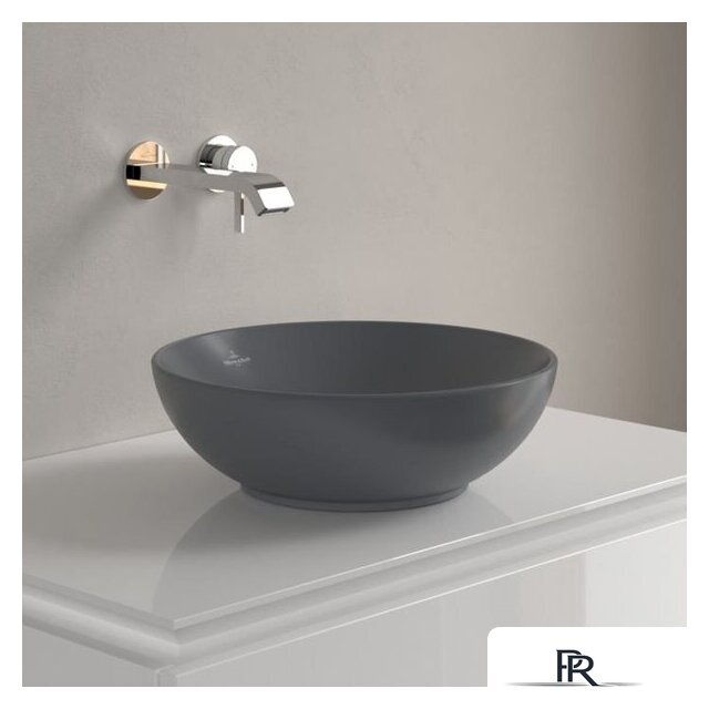 Умывальник Villeroy & Boch Loop&Friends Graphite 4A4501I4 - Изображение №2 — Интернет-магазин ПроЗаказ