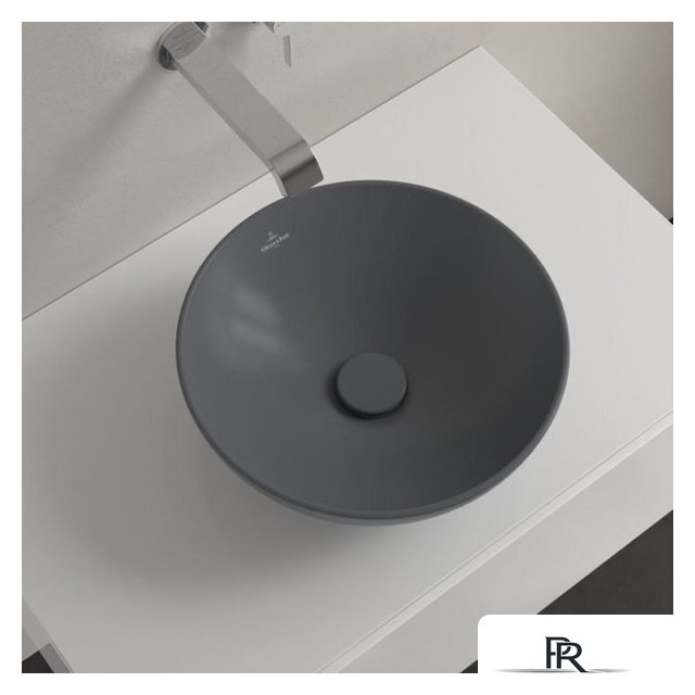 Умывальник Villeroy & Boch Loop&Friends Graphite 4A4501I4 - Изображение №4 — Интернет-магазин ПроЗаказ