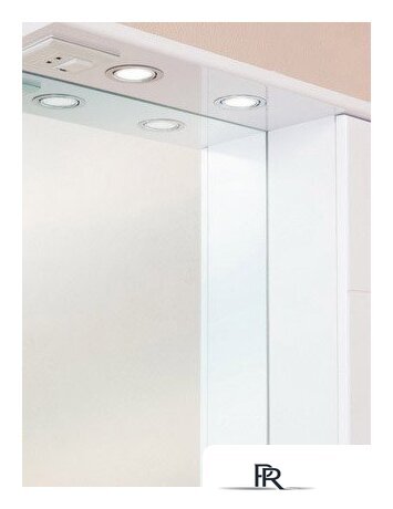  Onika Шкаф с зеркалом Балтика 67.02 правый (белый) [206704] - Изображение №4 — Интернет-магазин ПроЗаказ