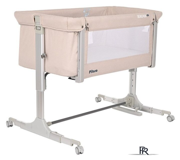 Приставная детская кроватка Pituso Kalma de Lux AP 806 (бежевый) - Изображение №1 — Интернет-магазин ПроЗаказ