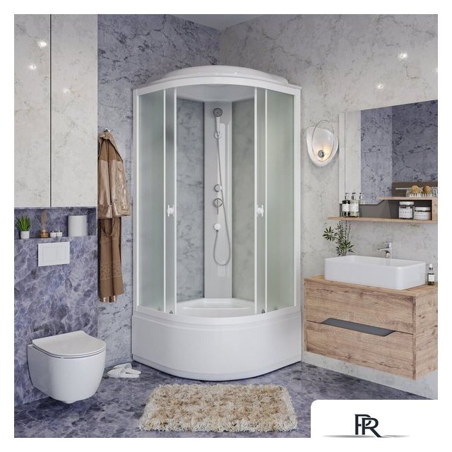 Душевая кабина Niagara Promo P100/40/MT 100x100x215 - Изображение №8 — Интернет-магазин ПроЗаказ