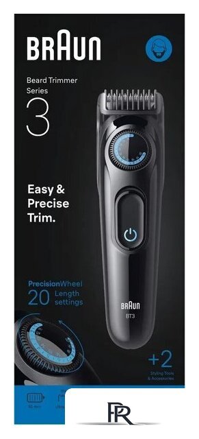 Триммер для бороды и усов Braun BT3500 - Изображение №7 — Интернет-магазин ПроЗаказ