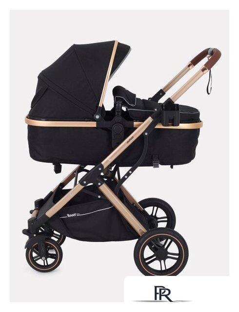 Универсальная коляска Rant Basic Pulsar Gold RA160 (2 в 1, black) - Изображение №4 — Интернет-магазин ПроЗаказ