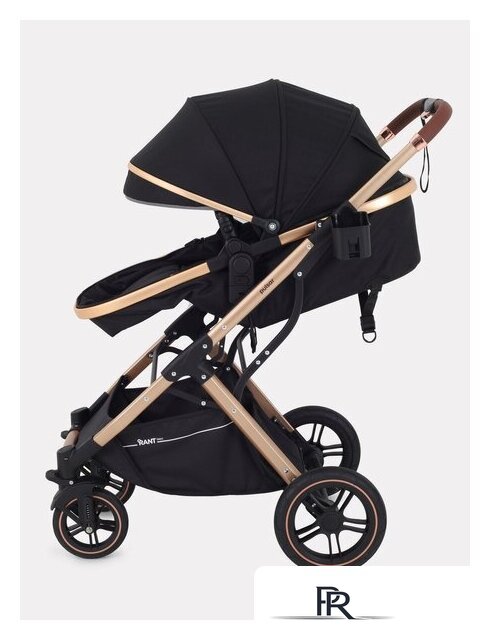 Универсальная коляска Rant Basic Pulsar Gold RA160 (2 в 1, black) - Изображение №13 — Интернет-магазин ПроЗаказ