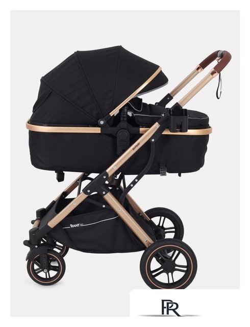 Универсальная коляска Rant Basic Pulsar Gold RA160 (2 в 1, black) - Изображение №5 — Интернет-магазин ПроЗаказ
