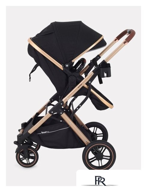 Универсальная коляска Rant Basic Pulsar Gold RA160 (2 в 1, black) - Изображение №11 — Интернет-магазин ПроЗаказ