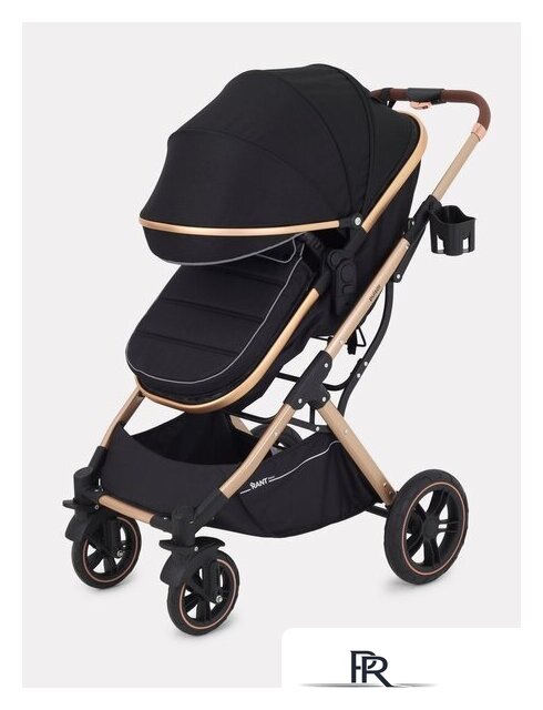 Универсальная коляска Rant Basic Pulsar Gold RA160 (2 в 1, black) - Изображение №9 — Интернет-магазин ПроЗаказ