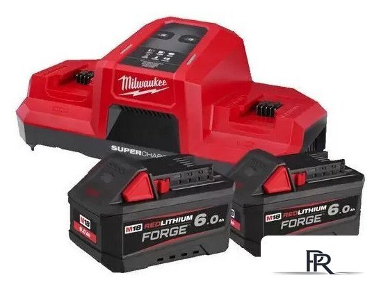 Аккумулятор с зарядным устройством Milwaukee FORGENRG-602 4933498549 (18В + 18В/6 Ач) - Изображение №1 — Интернет-магазин ПроЗаказ