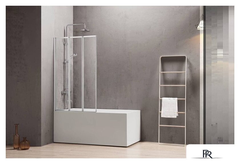 Стеклянная шторка для ванны Adema NFС-643 (прозрачное стекло) - Изображение №1 — Интернет-магазин ПроЗаказ