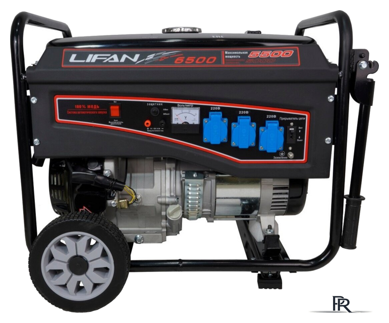 Бензиновый генератор Lifan LF6500E - Изображение №1 — Интернет-магазин ПроЗаказ