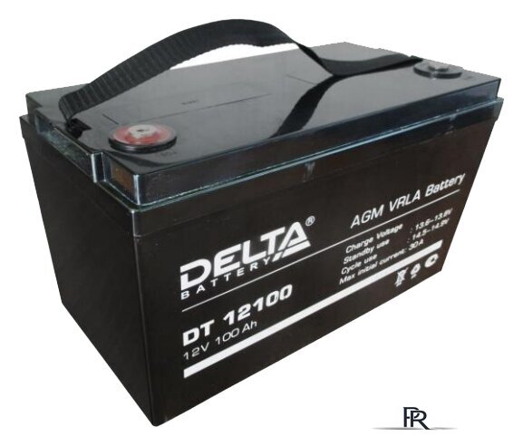 Аккумулятор для ИБП Delta DT 12100 (12В/100 А·ч) - Изображение №1 — Интернет-магазин ПроЗаказ