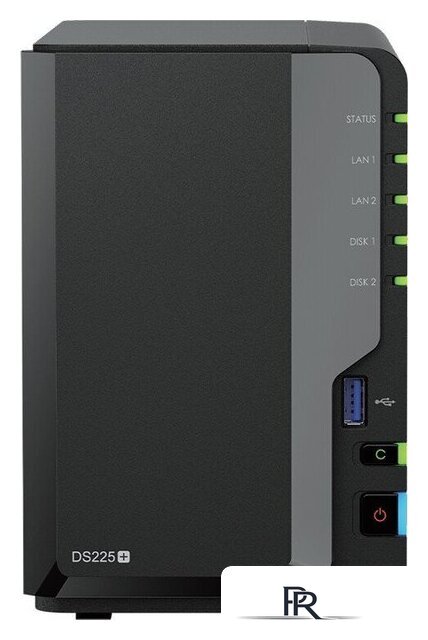 Сетевой накопитель Synology DiskStation DS225+ - Изображение №1 — Интернет-магазин ПроЗаказ