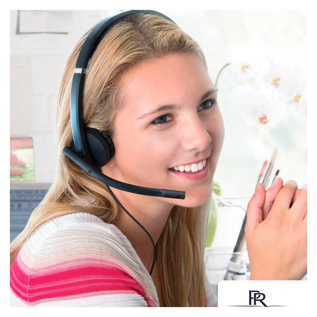 Офисная гарнитура Logitech USB Headset Stereo H570e - Изображение №8 — Интернет-магазин ПроЗаказ