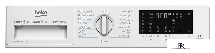 Стирально-сушильная машина BEKO B5DBT68547W - Изображение №4 — Интернет-магазин ПроЗаказ