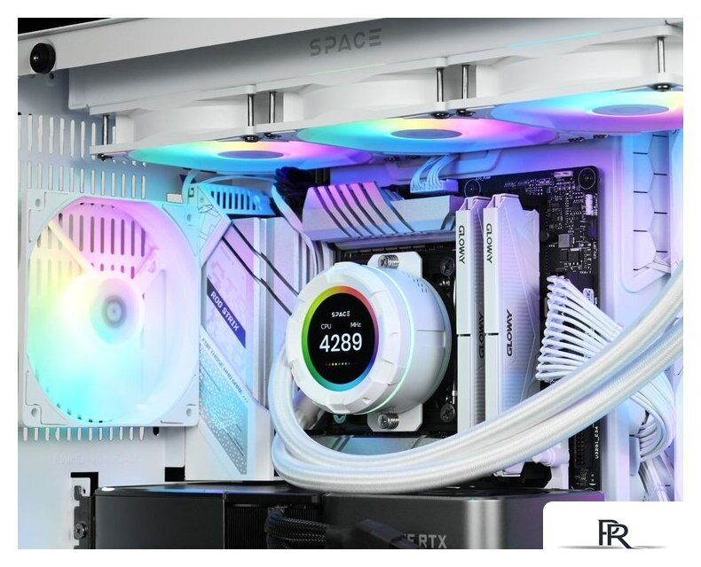 Система жидкостного охлаждения для процессора ID-Cooling Space SL360 XE WHITE - Изображение №11 — Интернет-магазин ПроЗаказ