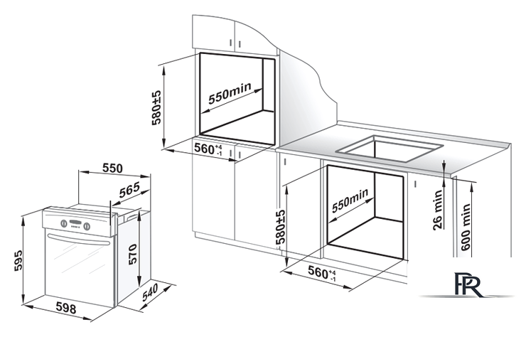 Электрический духовой шкаф GEFEST ДА 602-02 Н1 - Изображение №2 — Интернет-магазин ПроЗаказ