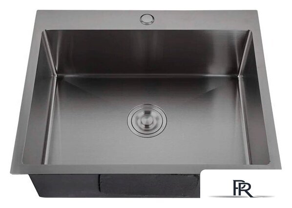 Кухонная мойка GranFest Metal нержавеющая сталь AISI 304 PVD GF-6045 Графит (с сифоном) - Изображение №1 — Интернет-магазин ПроЗаказ