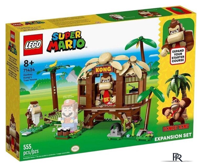 Конструктор LEGO Super Mario 71424 Дополнение Дом на дереве Донки Конга - Изображение №1 — Интернет-магазин ПроЗаказ