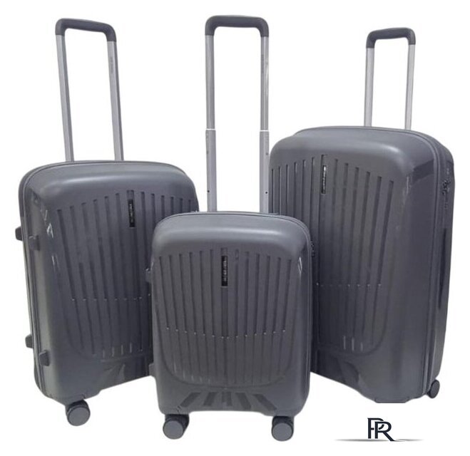 Чемодан-спиннер Mironpan 23107 (L, темно-серый) - Изображение №7 — Интернет-магазин ПроЗаказ