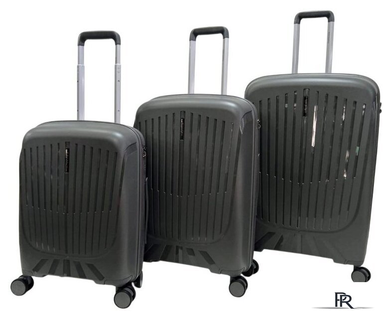 Чемодан-спиннер Mironpan 23107 (L, темно-серый) - Изображение №6 — Интернет-магазин ПроЗаказ