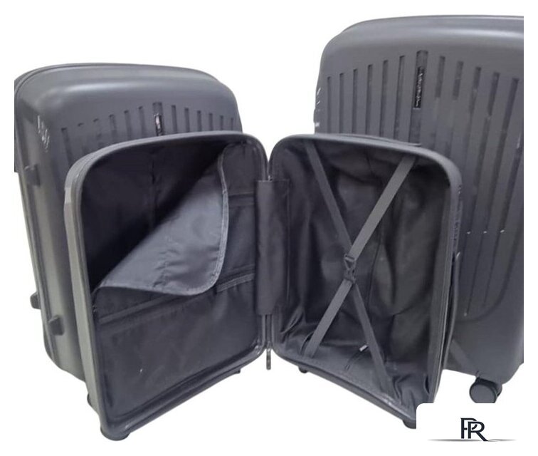 Чемодан-спиннер Mironpan 23107 (L, темно-серый) - Изображение №5 — Интернет-магазин ПроЗаказ