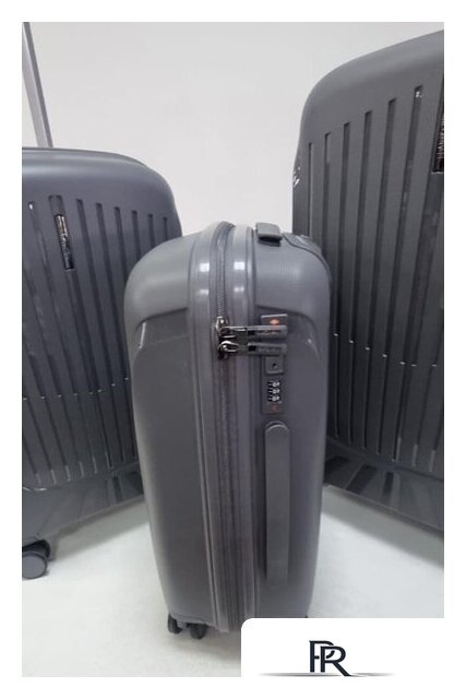 Чемодан-спиннер Mironpan 23107 (L, темно-серый) - Изображение №3 — Интернет-магазин ПроЗаказ