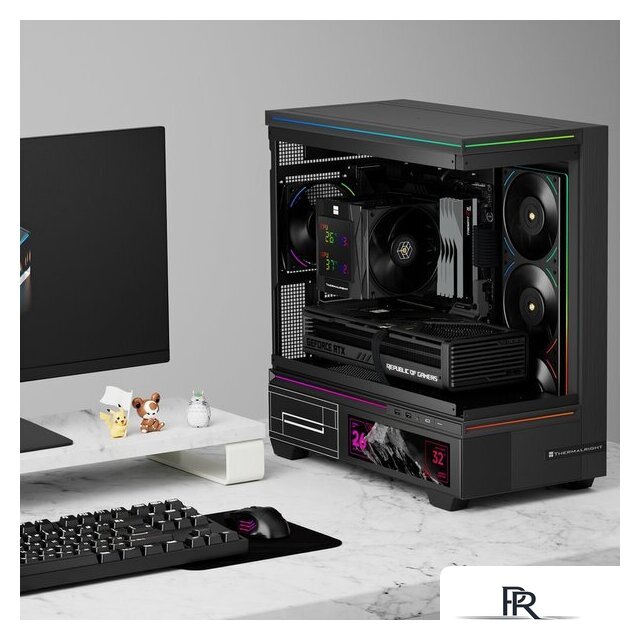 Кулер для процессора Thermalright Royal Knight 120 Digital (черный) - Изображение №3 — Интернет-магазин ПроЗаказ