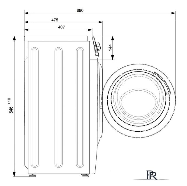 Стиральная машина ATLANT СМА 60У1210-А-00 - Изображение №10 — Интернет-магазин ПроЗаказ