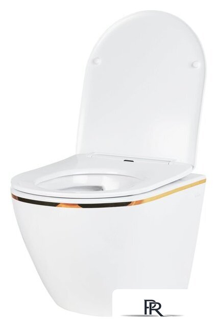 Унитаз подвесной Roxen Antares Gold в комплекте с инсталляцией StounFix Dual Fresh 6 в 1 968092 (кнопка: золото глянцевое ) - Изображение №7 — Интернет-магазин ПроЗаказ