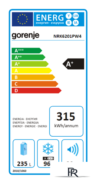 Холодильник Gorenje NRK6201PW4 - Изображение №3 — Интернет-магазин ПроЗаказ