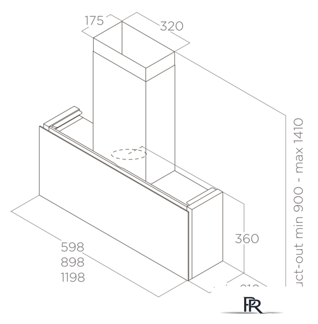 Кухонная вытяжка Elica Rules BL/F/90 PRF0163751 - Изображение №14 — Интернет-магазин ПроЗаказ