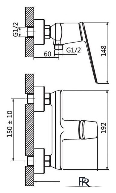 Смеситель AV Engineering AVBEN5-A454-631 - Изображение №2 — Интернет-магазин ПроЗаказ