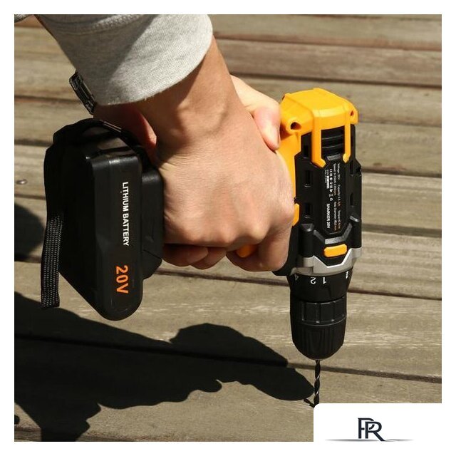 Дрель-шуруповерт Deko DKCD20FU-Li SET 195 063-4135 (с 2-мя АКБ, кейс, набор оснастки) - Изображение №9 — Интернет-магазин ПроЗаказ