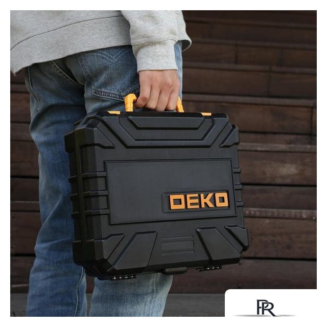 Дрель-шуруповерт Deko DKCD20FU-Li SET 195 063-4135 (с 2-мя АКБ, кейс, набор оснастки) - Изображение №6 — Интернет-магазин ПроЗаказ