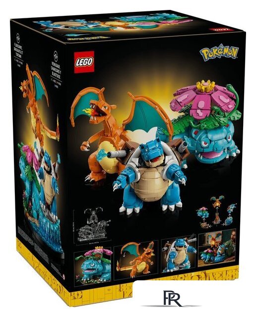 Конструктор LEGO Pokemon 72153 Венузавр, Чаризард и Бластойз - Изображение №19 — Интернет-магазин ПроЗаказ