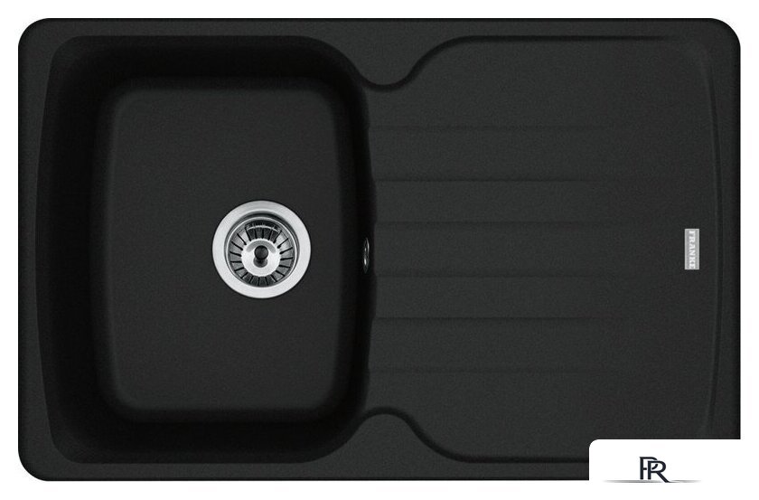 Кухонная мойка Franke Antea AZG 611-78 114.0676.253 (матовый черный) - Изображение №1 — Интернет-магазин ПроЗаказ