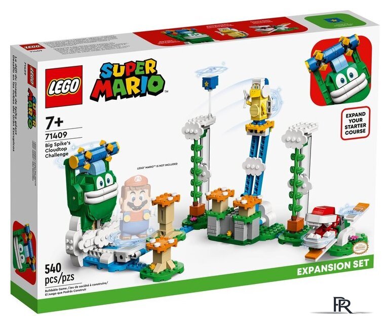Конструктор LEGO Super Mario 71409 Дополнительный набор Испытание Огромного Спайка в облаках - Изображение №1 — Интернет-магазин ПроЗаказ