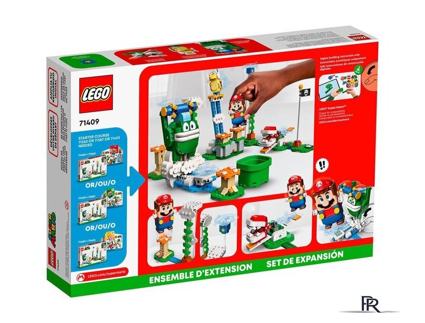 Конструктор LEGO Super Mario 71409 Дополнительный набор Испытание Огромного Спайка в облаках - Изображение №3 — Интернет-магазин ПроЗаказ
