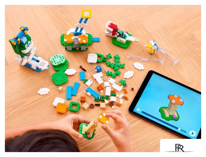 Конструктор LEGO Super Mario 71409 Дополнительный набор Испытание Огромного Спайка в облаках - Изображение №4 — Интернет-магазин ПроЗаказ
