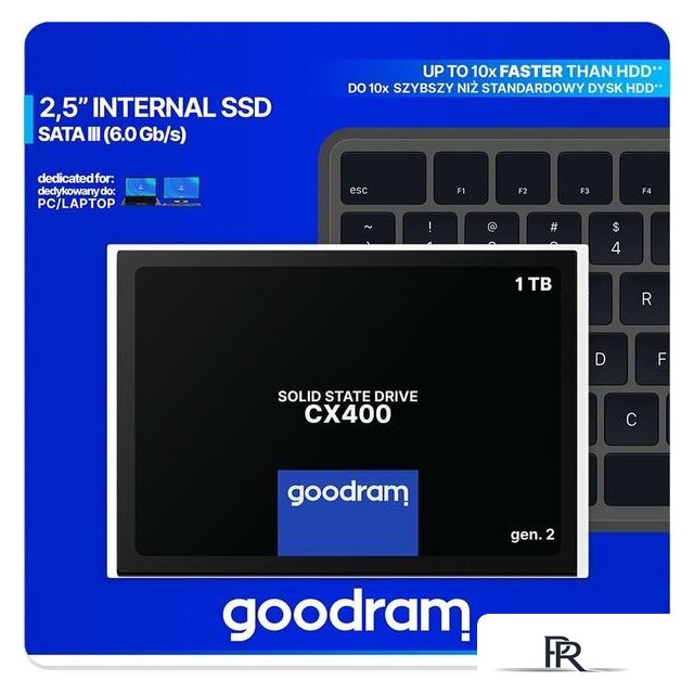 SSD GOODRAM CX400 gen.2 1TB SSDPR-CX400-01T-G2 - Изображение №8 — Интернет-магазин ПроЗаказ