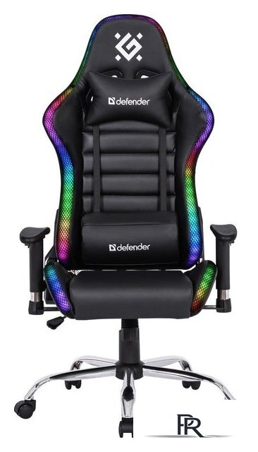 Игровое (геймерское) кресло Defender Ultimate (черный) - Изображение №2 — Интернет-магазин ПроЗаказ