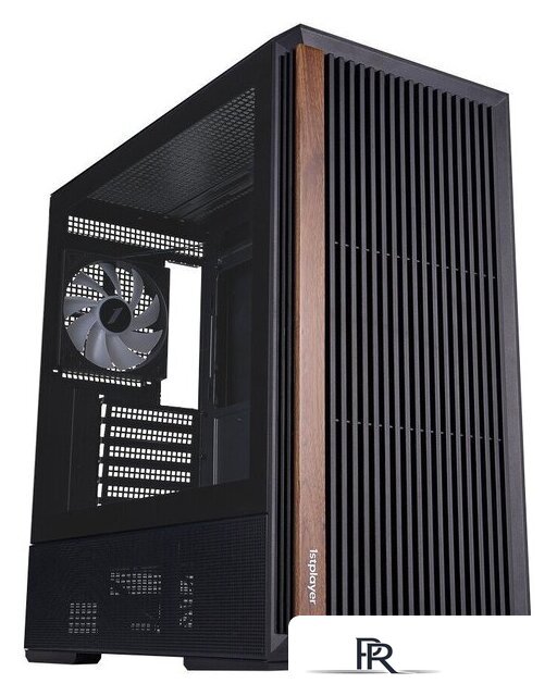 Корпус 1stPlayer WD7 ARGB WD7-BK-4FA7-2FA7R (черный) - Изображение №2 — Интернет-магазин ПроЗаказ