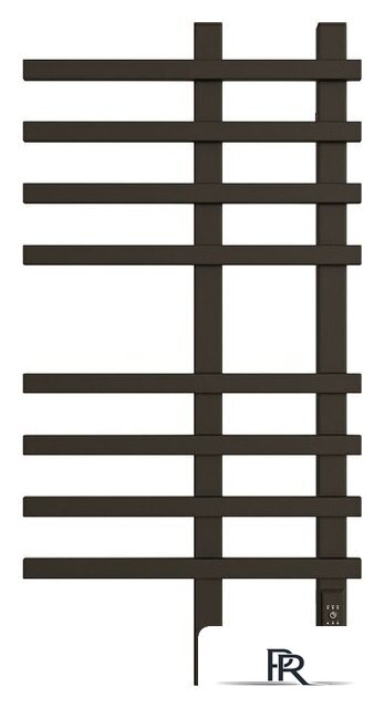 Полотенцесушитель Двин LX plaza neo 80/40 (черный матовый) - Изображение №1 — Интернет-магазин ПроЗаказ