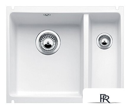 Кухонная мойка Blanco Subline 350/150-U (глянцевый белый) 514522 - Изображение №1 — Интернет-магазин ПроЗаказ