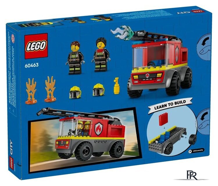 Конструктор LEGO City Пожарная машина с лестницей 60463 - Изображение №2 — Интернет-магазин ПроЗаказ