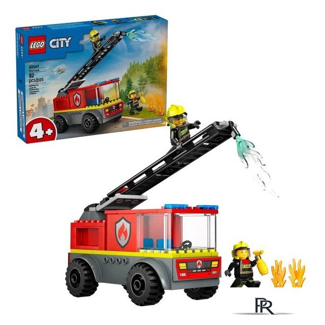 Конструктор LEGO City Пожарная машина с лестницей 60463 - Изображение №3 — Интернет-магазин ПроЗаказ
