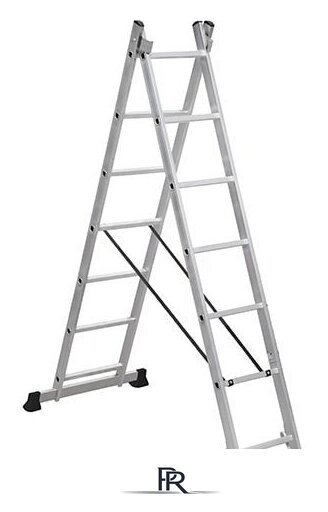 Лестница-стремянка Алюмет SC2011 (2х11 ступеней) - Изображение №1 — Интернет-магазин ПроЗаказ