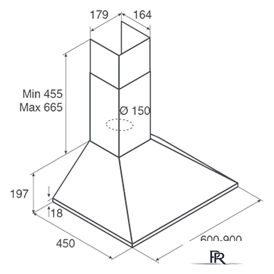 Кухонная вытяжка Jetair Gaia IX/A/90 PRF0112625B - Изображение №2 — Интернет-магазин ПроЗаказ